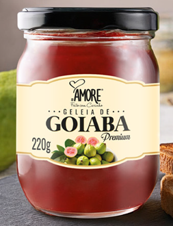 RB AMORE Premium Guava Jelly 6x220g